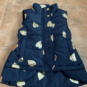 very gently worn girls vest